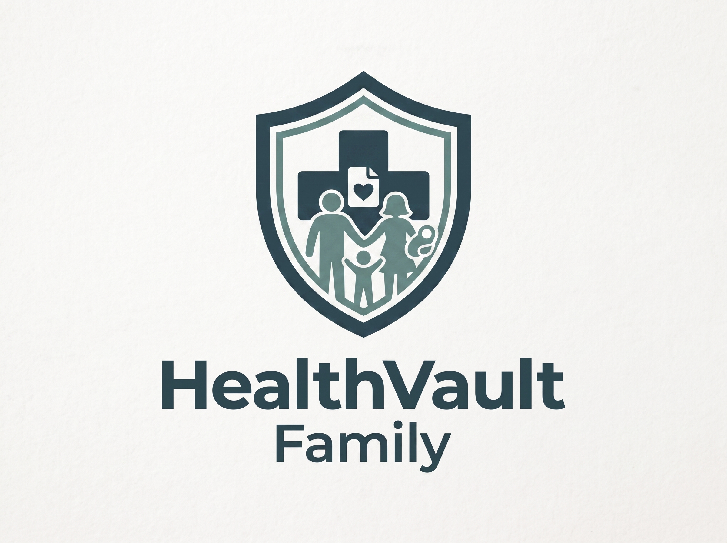 HealthVault Family shield logo